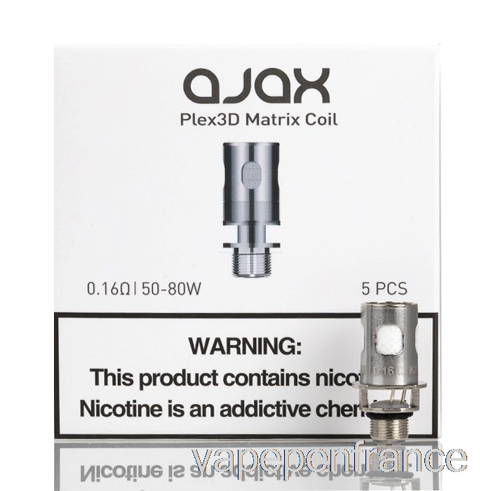 Innokin Ajax Plex3d Bobines De Remplacement 0.16ohm Ajax Plex3d Matrice Bobines Vape Stylo